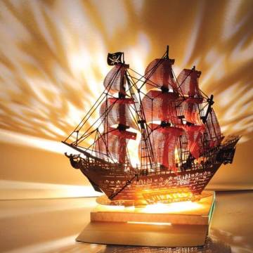 Pirate Ship Colour Light Model